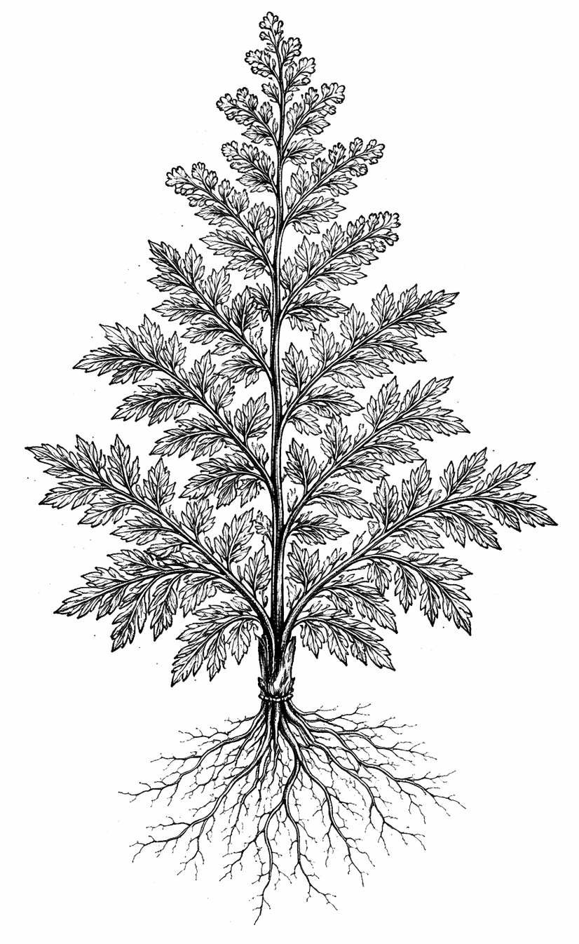 Artemisine_Gravure_Botanic